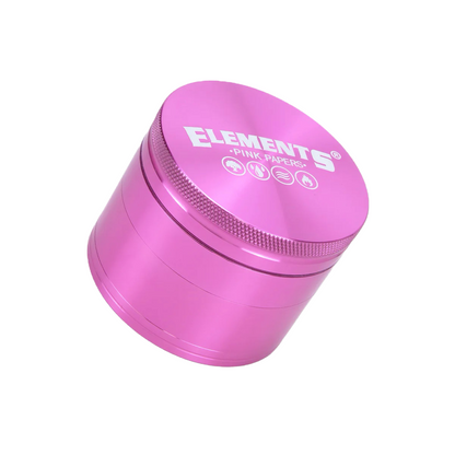 Elements Pink Aluminum Grinder