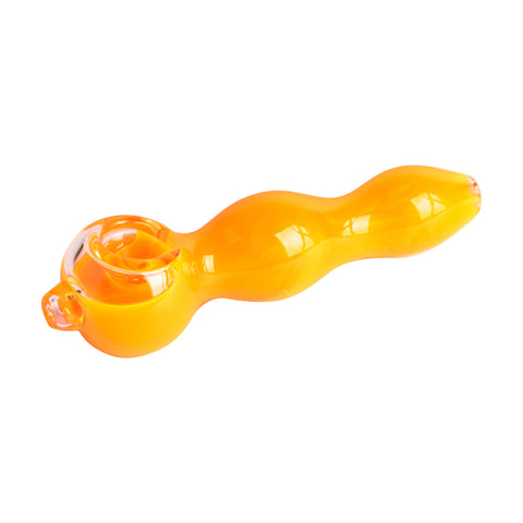 5" Glow Smooth - Red Eye Glass