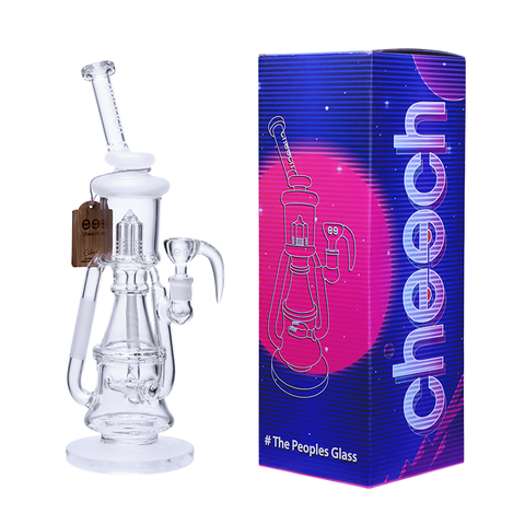 14.5" Tree Perc Recycler - Cheech Glass