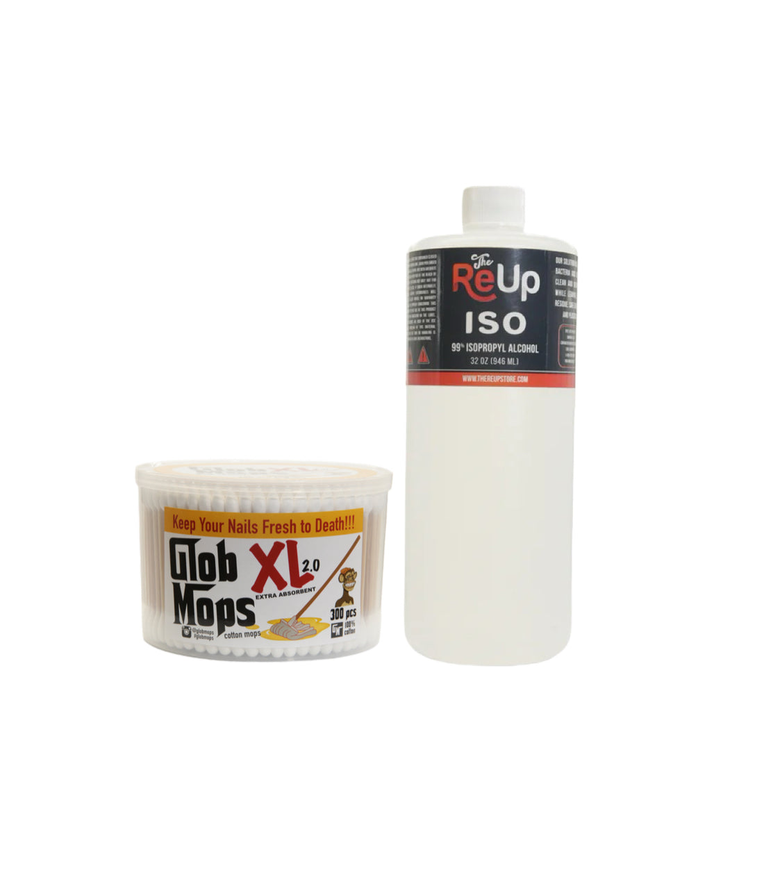 The Re Up 32oz ISO and Glob Mops XL 2.0 Bundle