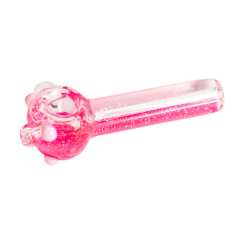 4.5" Sparkle Liquid - Red Eye Glass