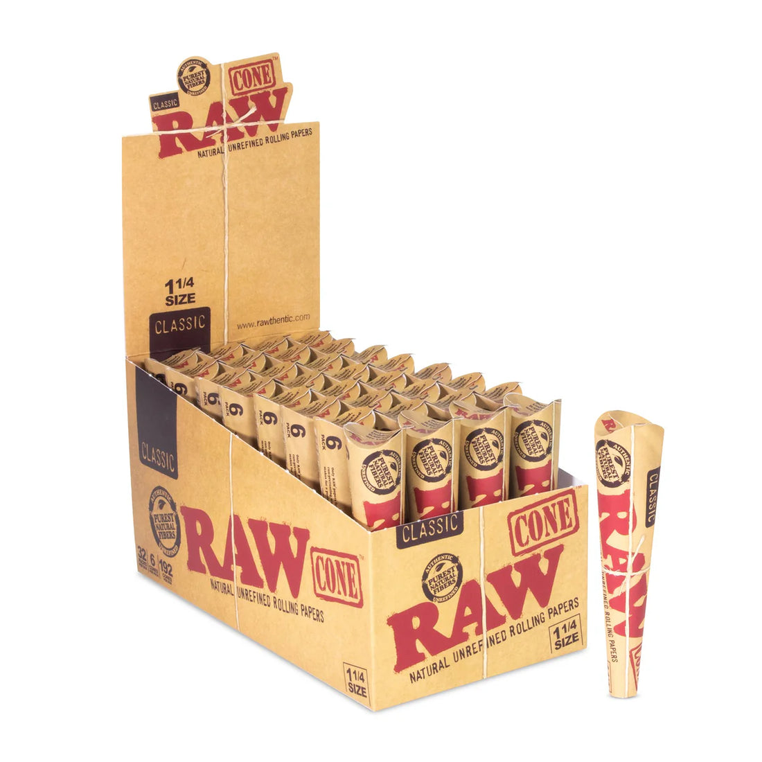 Raw Classic Cones - King Size / Box of 32