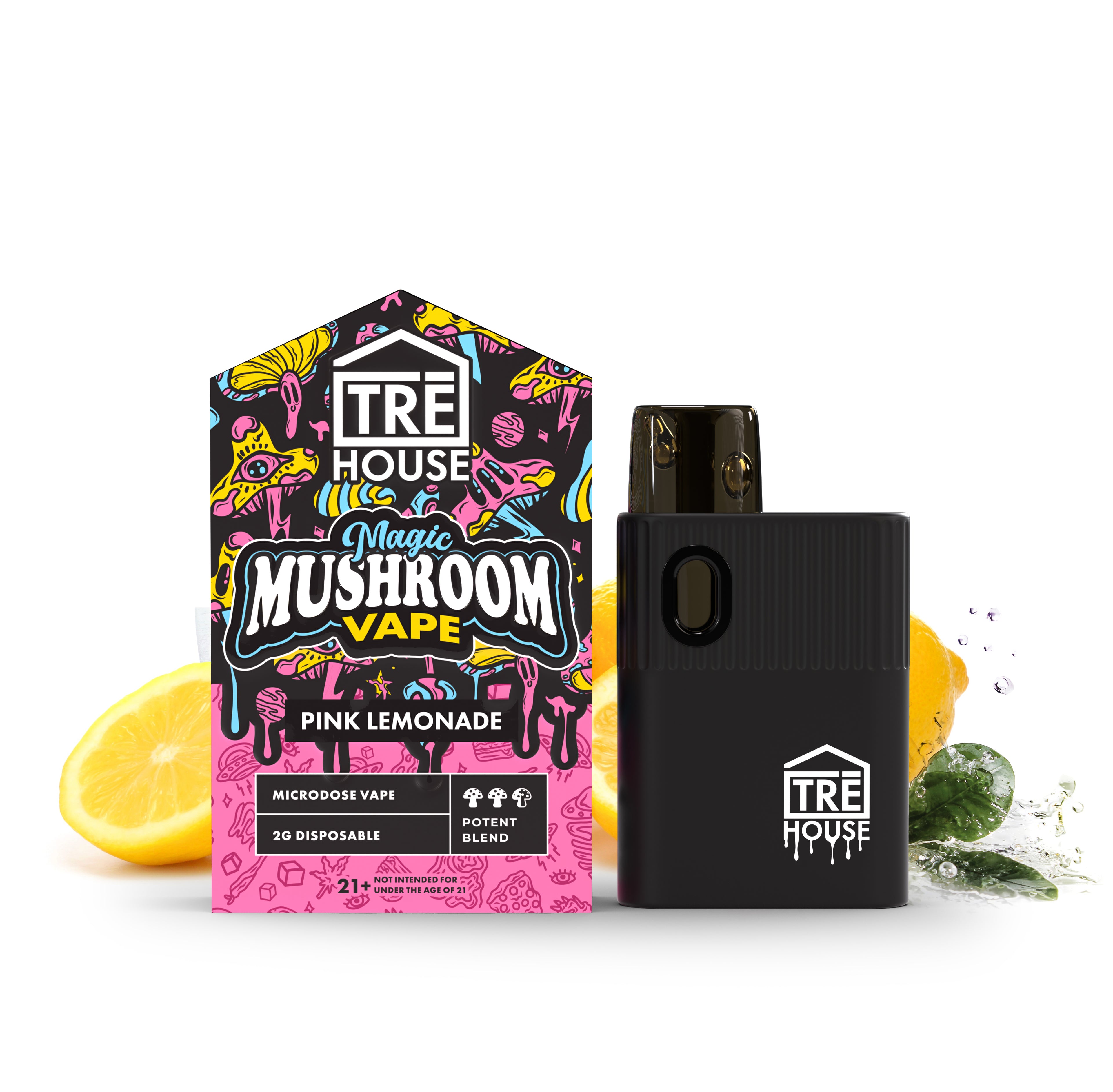 Pink Lemonade Magic Mushroom Vape - 2 Grams