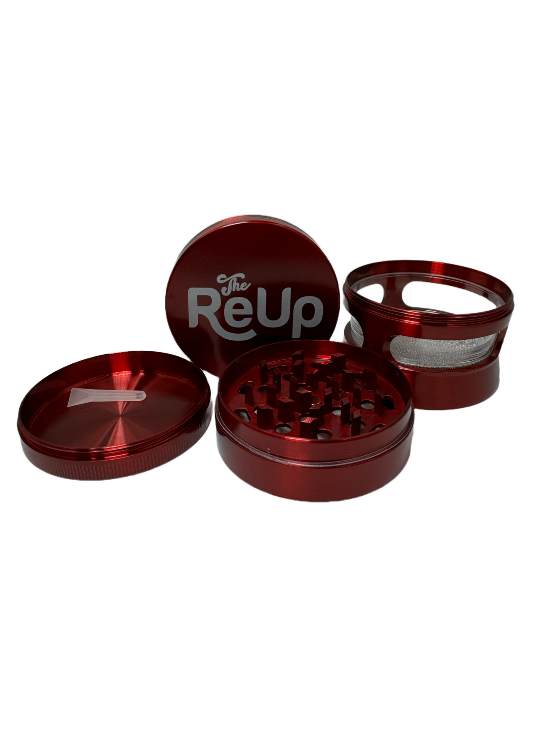 The Re Up Grinder - 4 Piece Grinder with See Through Chamber