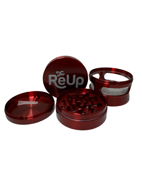 The Re Up Grinder - See Through Chamber / 4 Piece