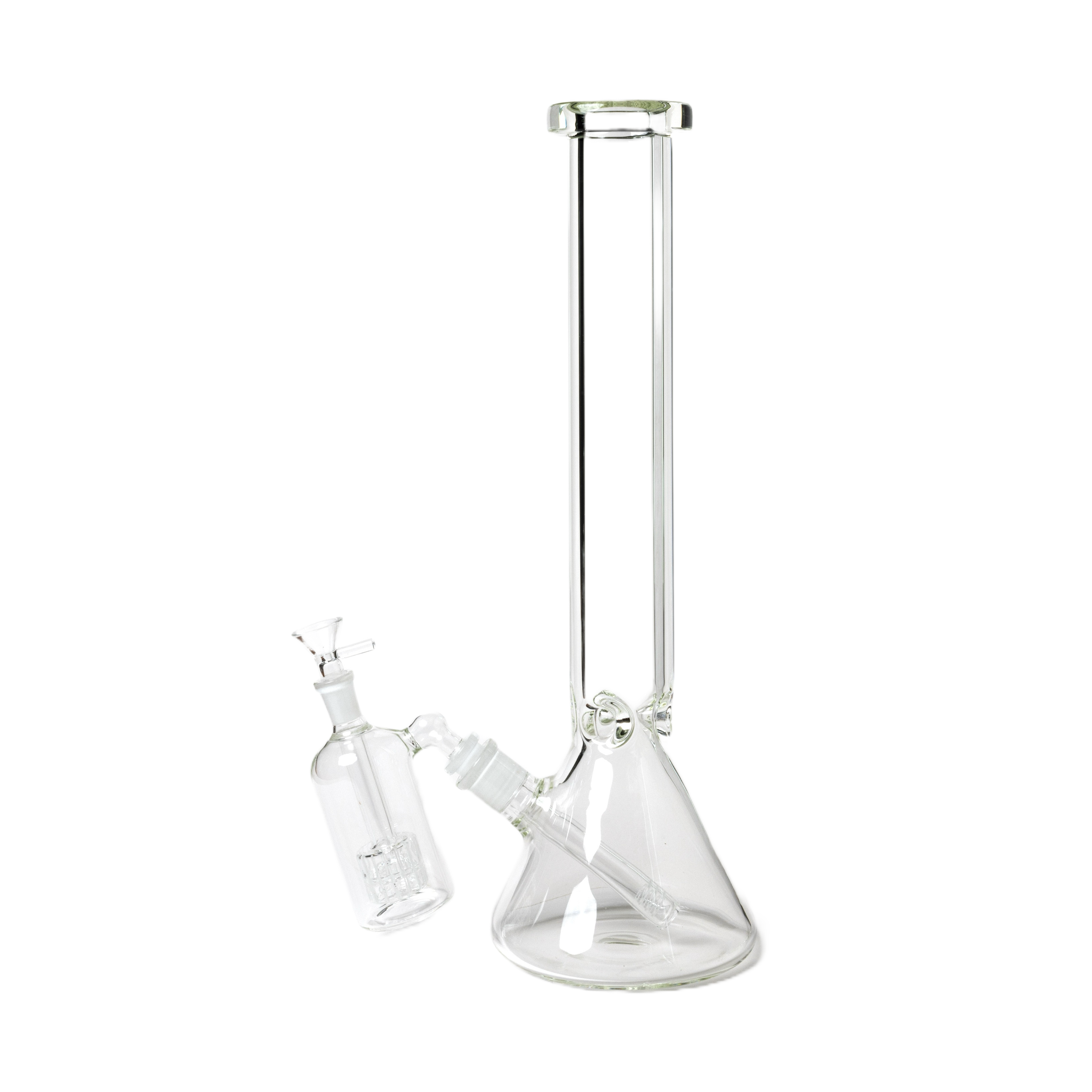 Beaker Bong - 16” with Ashcatcher Bundle