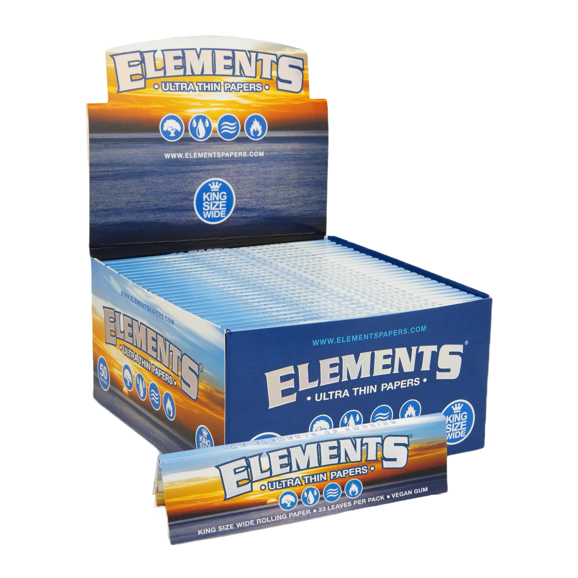 Elements King Size Wide Box