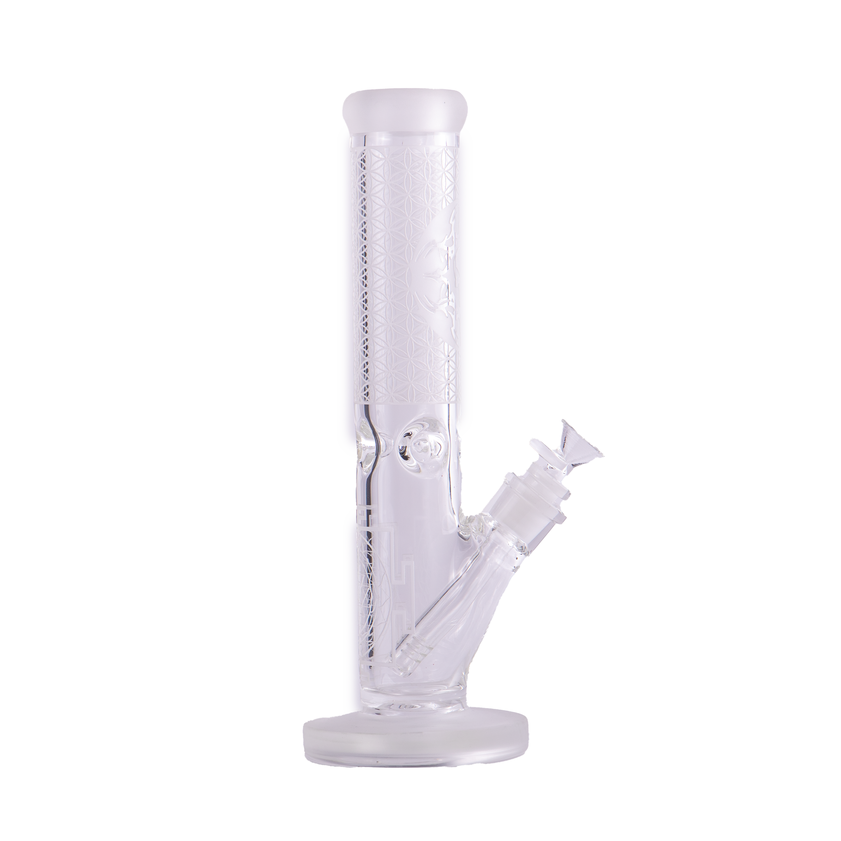 Punisher Frosted Straight Tube - 12”