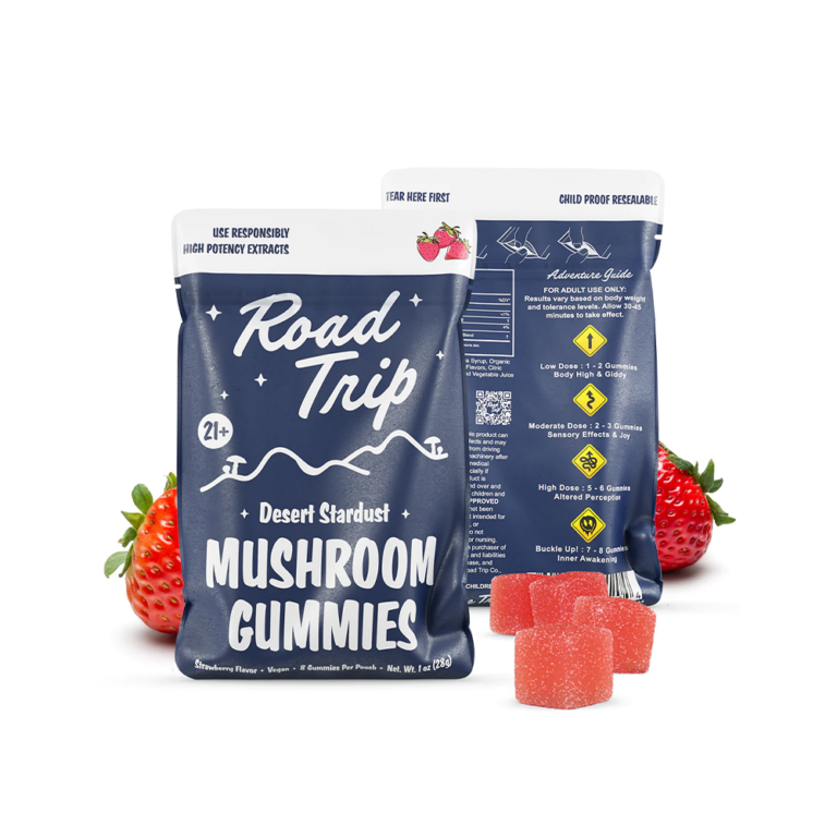 Road Trip Mushroom Gummies - Strawberry