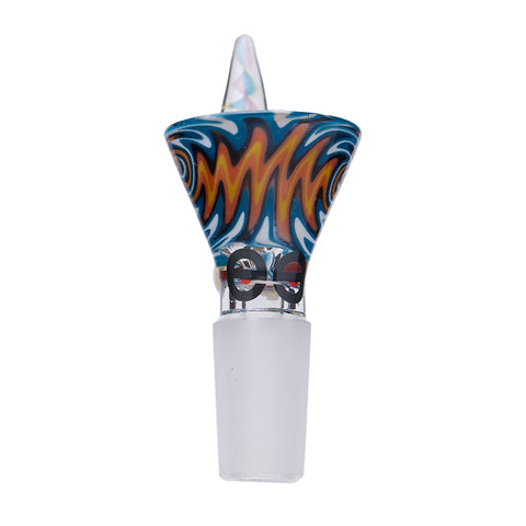 2" Wig Wag Dual Horn - Cheech Glass