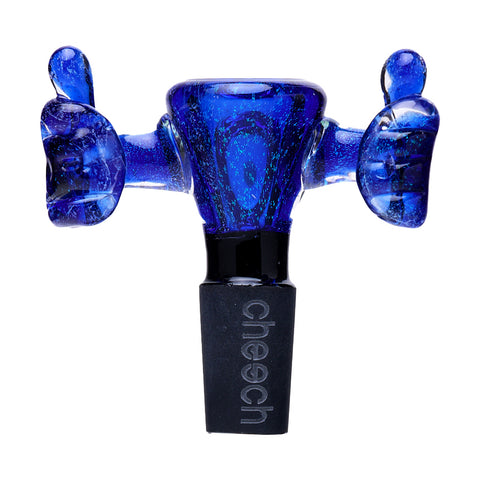 2" 14mm Dichro Thumbs Up - Cheech Glass