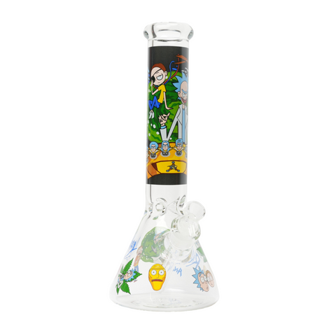 Rick and Morty Beaker Bong #2 - 14”