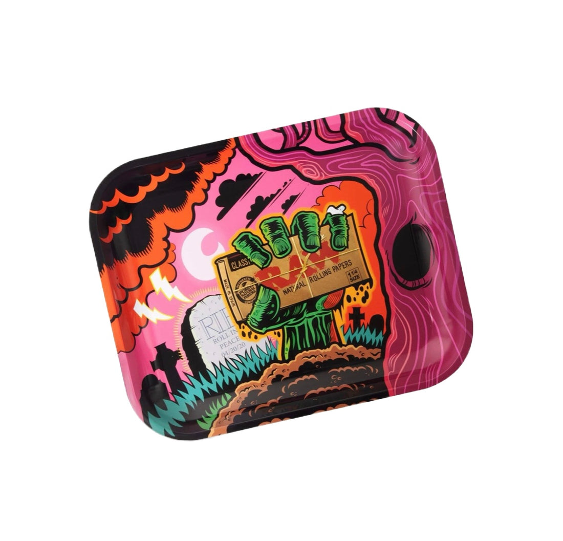 RAW Rolling Tray Large - Zombie