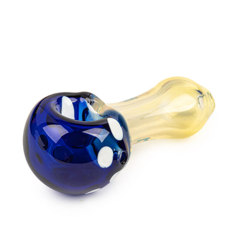 3" West Coast Mushroom - Red Eye Glass