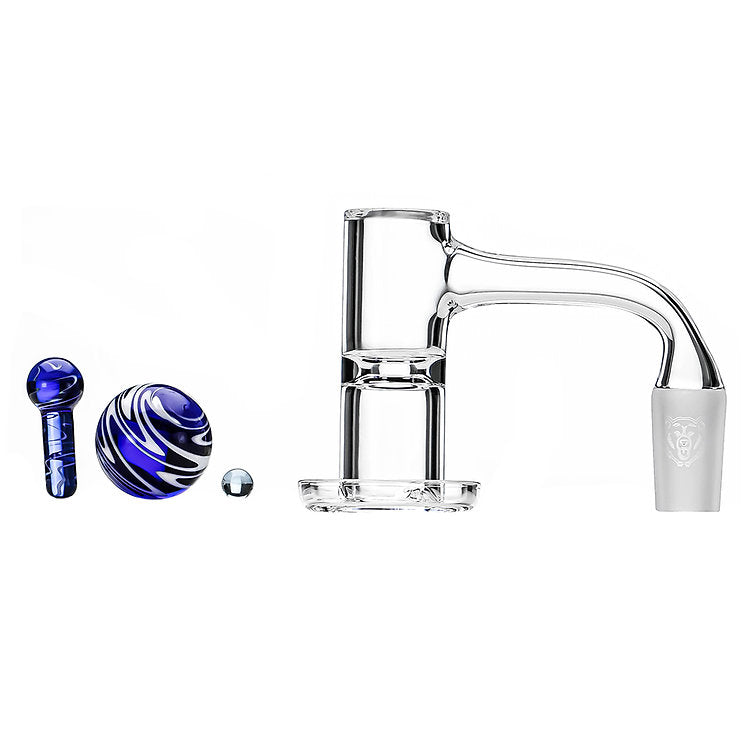 Bear Quartz Slurper Set - 14mm / 90 Degree