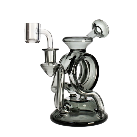 Colored Flat Top Recycler - 6”