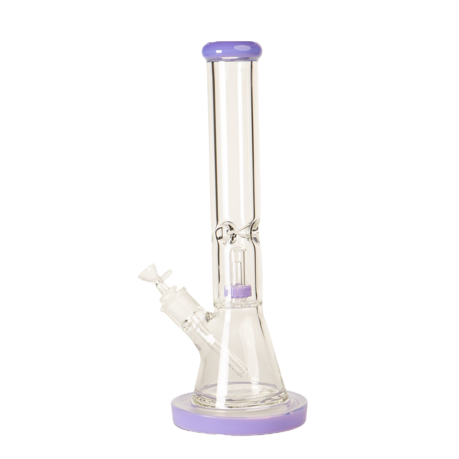 Beaker With Perc and Flat Base - 15”