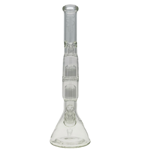 Fixed Double 16 Arm Tree Perc Beaker 21” - TAG