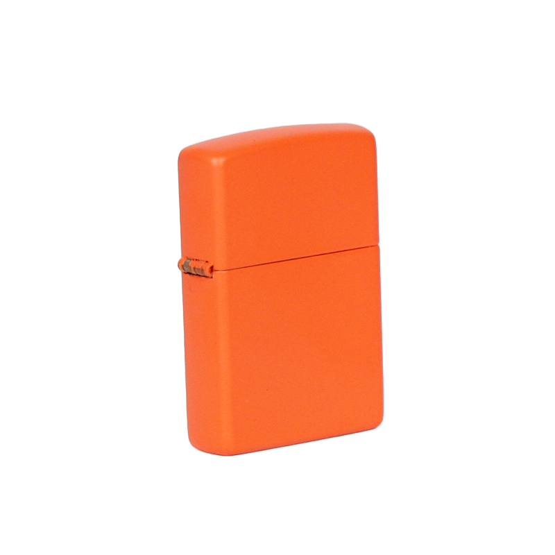 Zippo Lighter - Matte Orange