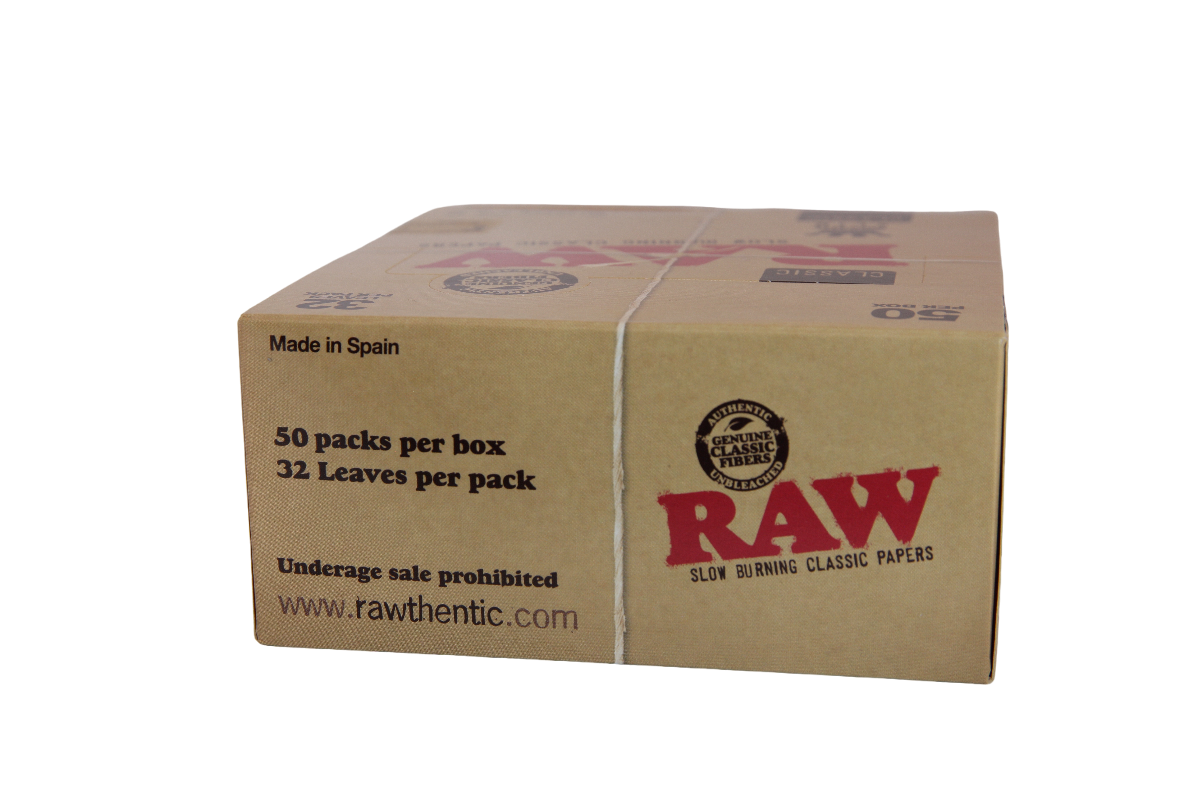 Raw Classic Papers - King Size Slim / Box of 50