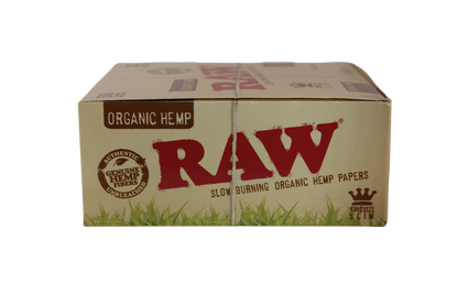 Raw Organic Hemp Papers - King Size Slim / Box of 50