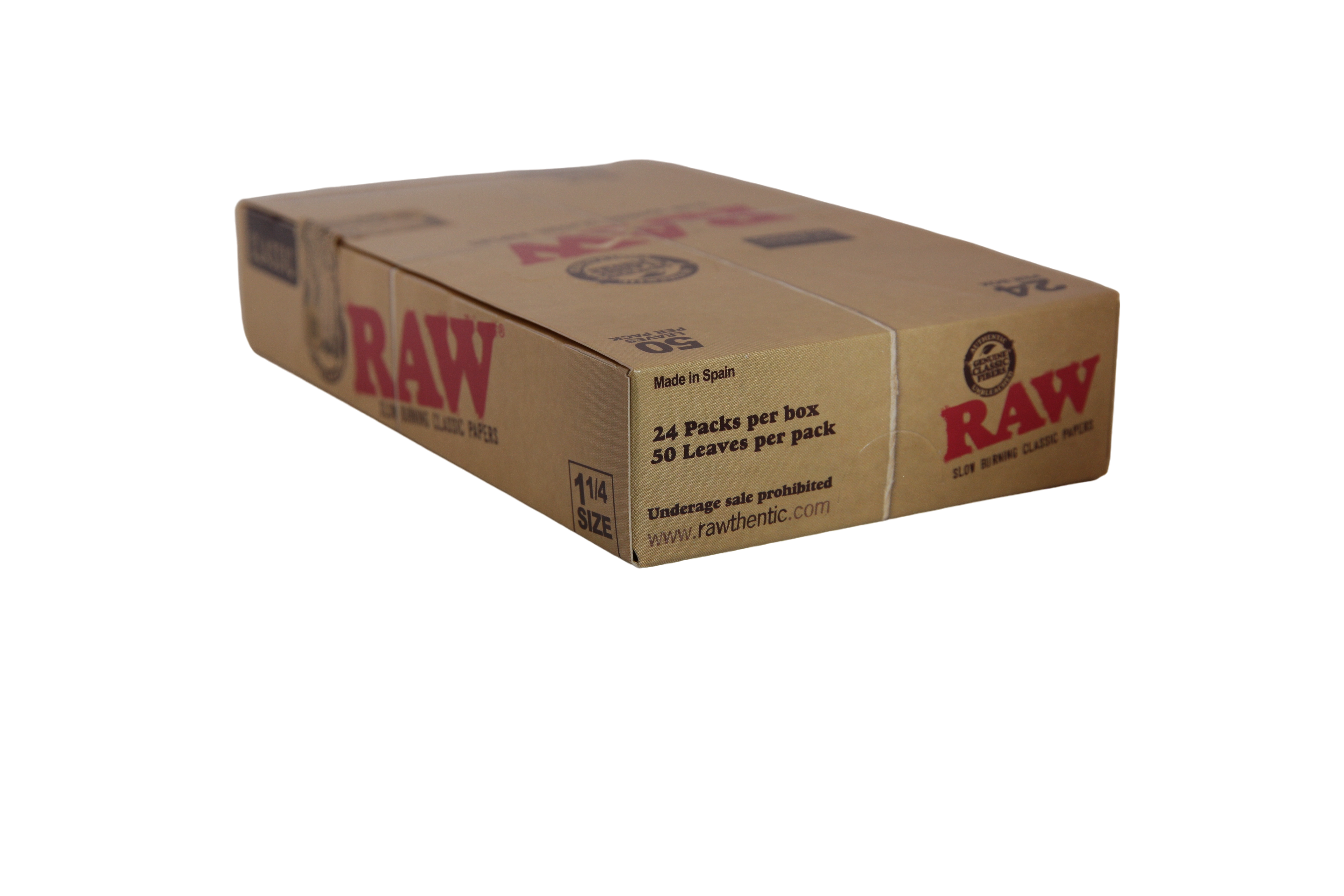 Raw Classic Papers - 1 1/4 / Box of 24
