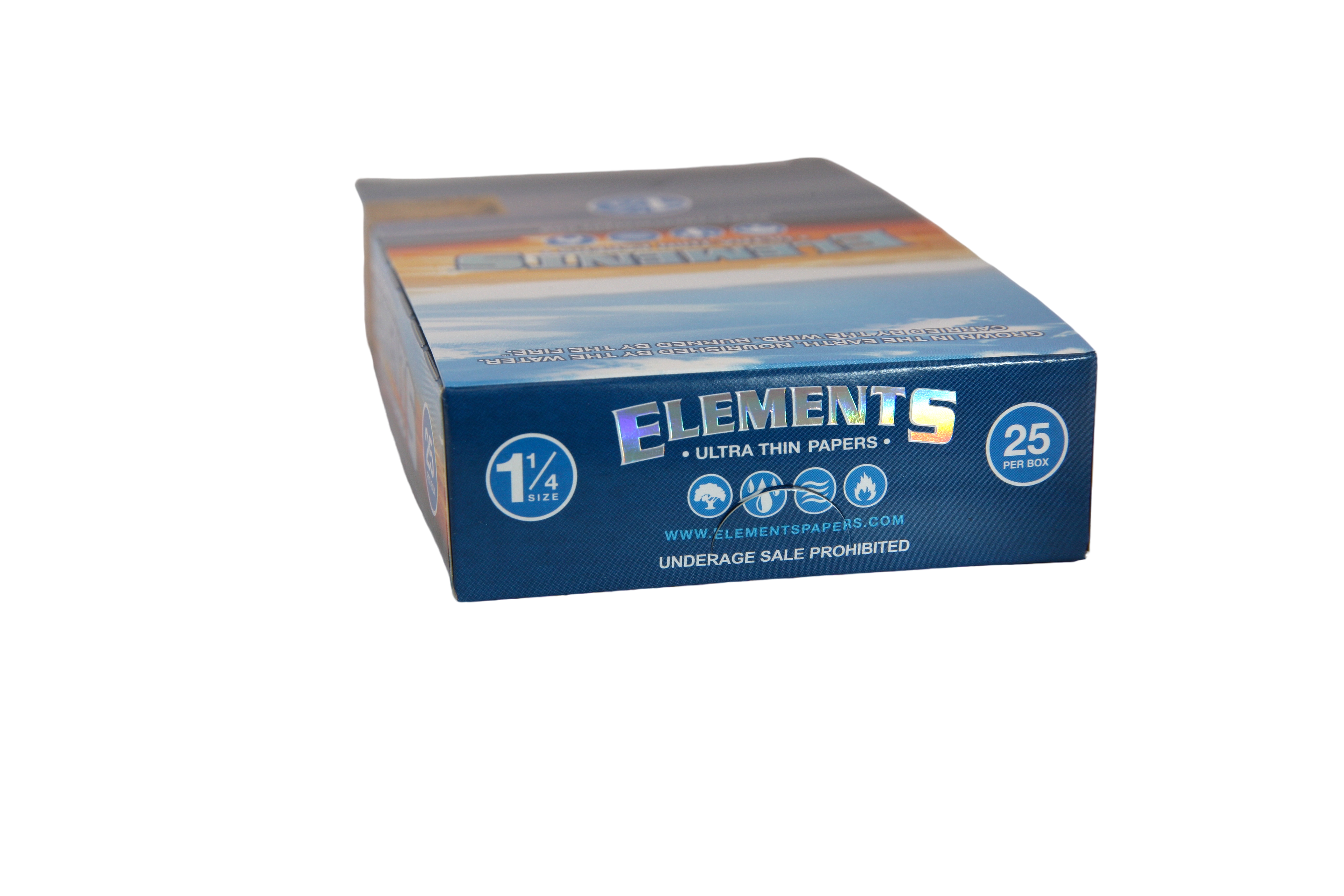 Elements Ultra Thin Rice Papers - 1 1/4 / Box of 25