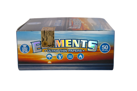 Elements Ultra Thin Rice Papers - King Size Slim / Box of 50