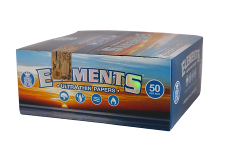 Elements Ultra Thin Rice Papers - King Size Slim / Box of 50