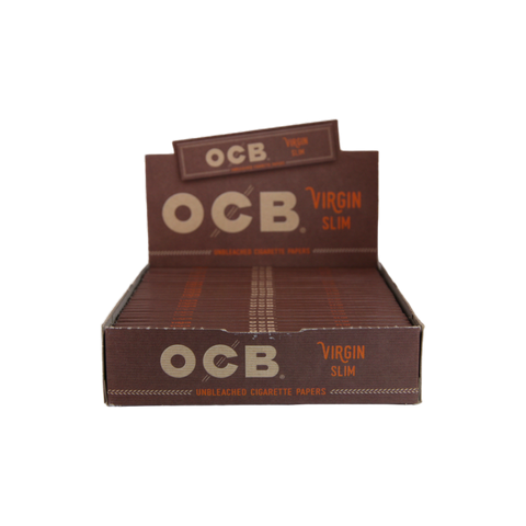 OCB Virgin Papers - King Size Slim / Box of 24