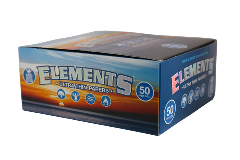 Elements Ultra Thin Rice Papers - King Size Slim / Box of 50