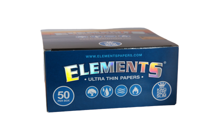 Elements Ultra Thin Rice Papers - King Size WIDE / Box of 50