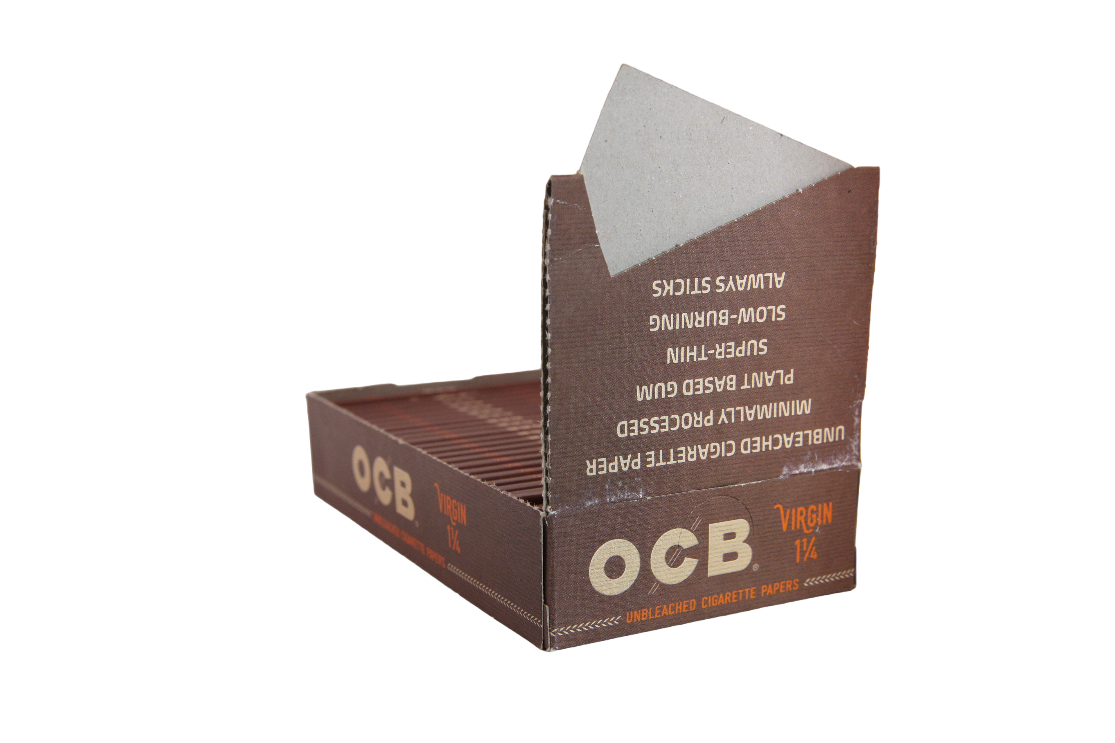 OCB Virgin Papers - 1 1/4 / Box of 24