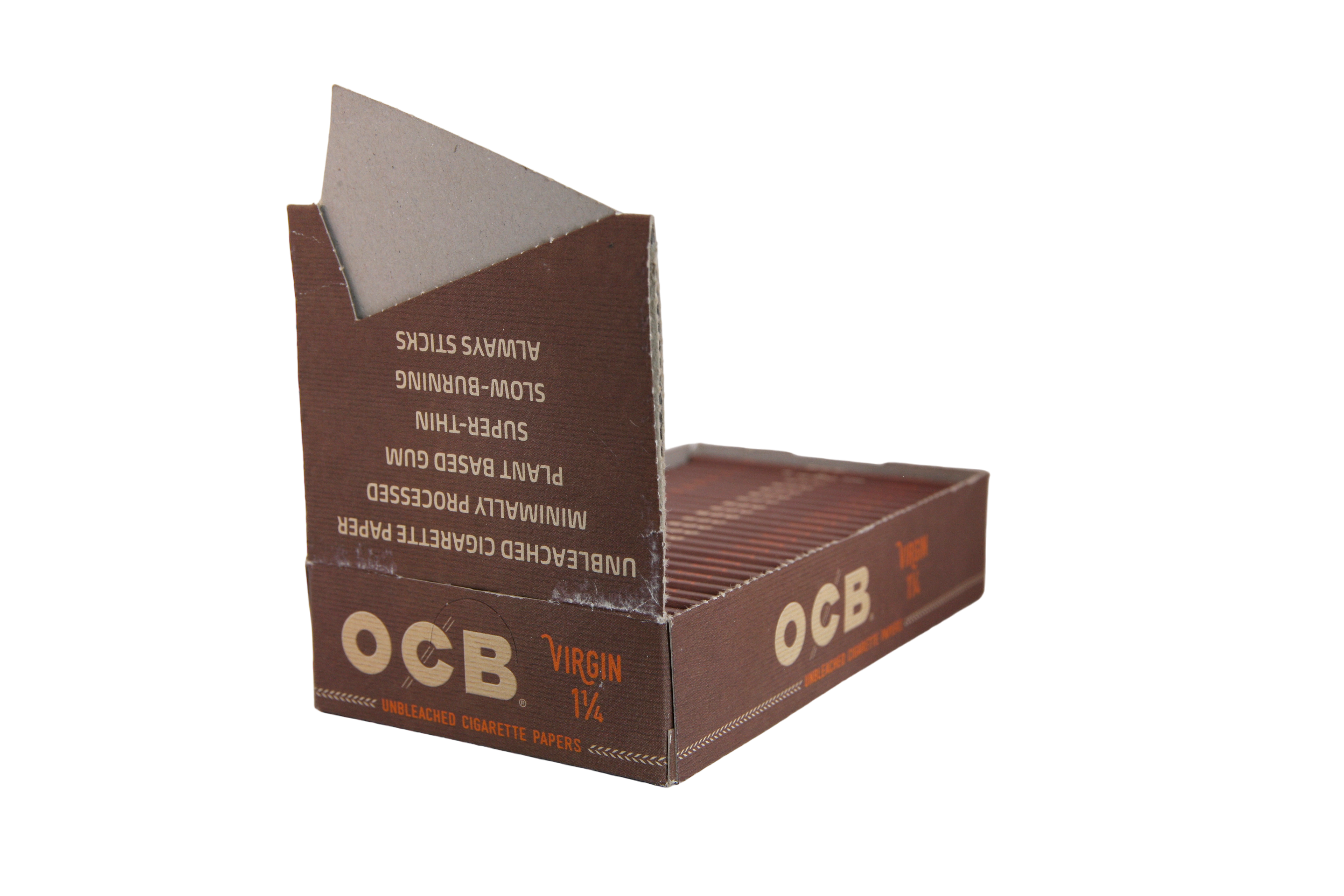 OCB Virgin Papers - 1 1/4 / Box of 24