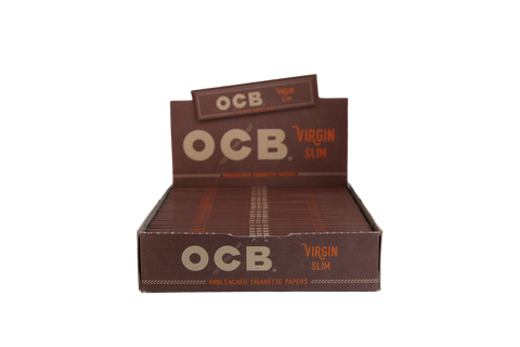 OCB Virgin Papers - King Size Slim / Box of 24