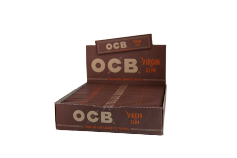 OCB Virgin Papers - King Size Slim / Box of 24