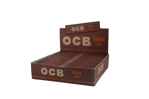 OCB Virgin Papers - King Size Slim / Box of 24