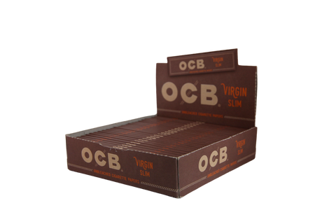 OCB Virgin Papers - King Size Slim / Box of 24