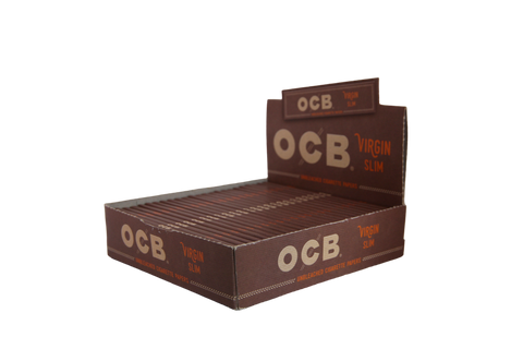 OCB Virgin Papers - King Size Slim / Box of 24