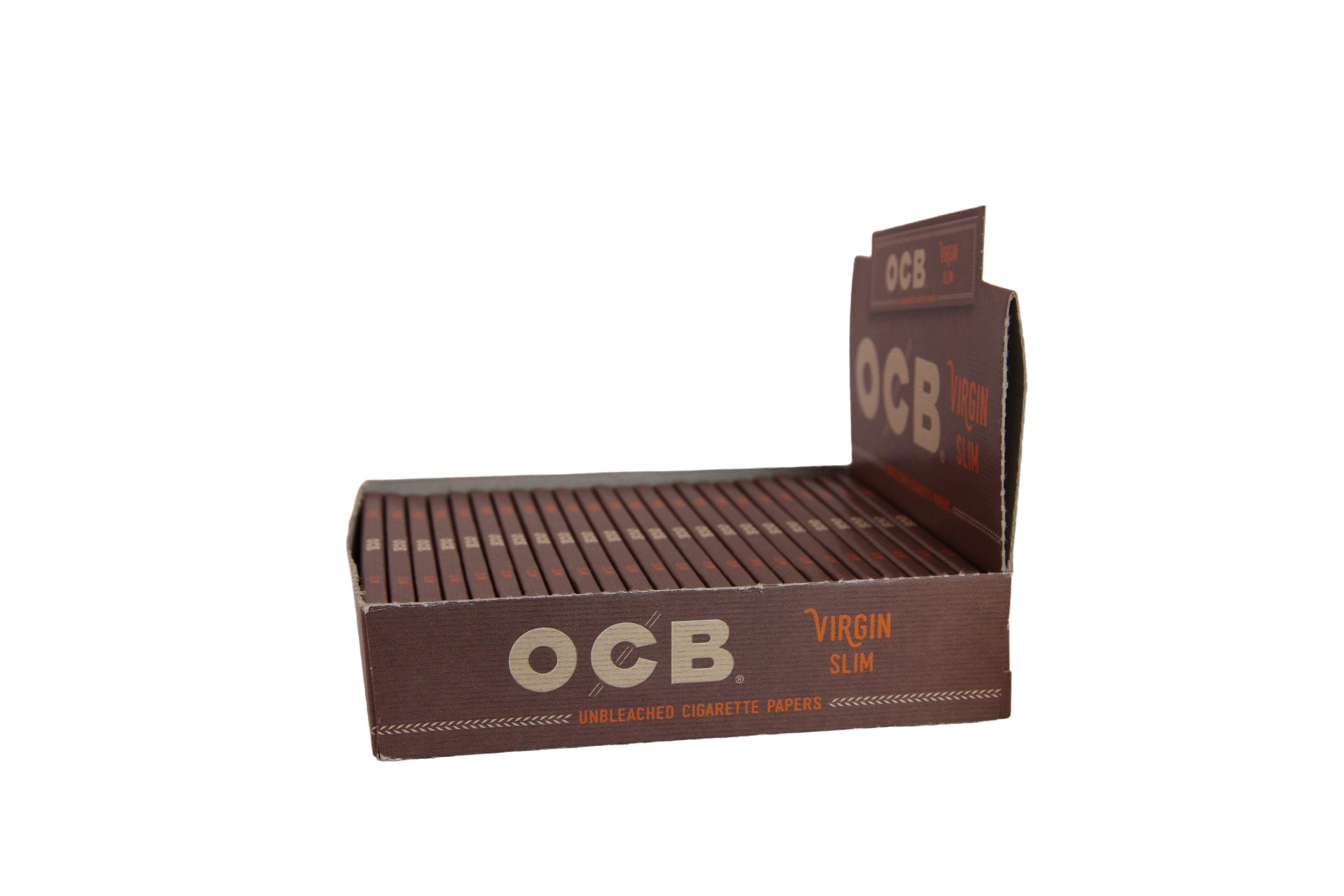 OCB Virgin Papers - King Size Slim / Box of 24