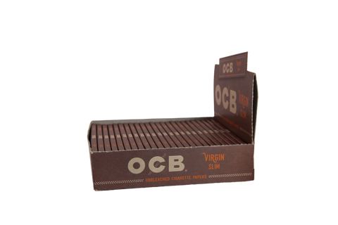 OCB Virgin Papers - King Size Slim / Box of 24