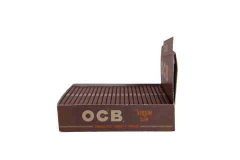 OCB Virgin Papers - King Size Slim / Box of 24