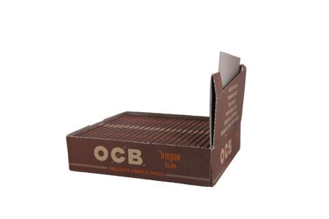 OCB Virgin Papers - King Size Slim / Box of 24