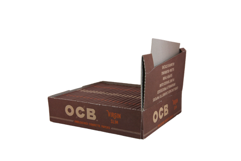 OCB Virgin Papers - King Size Slim / Box of 24