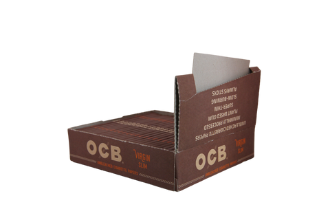 OCB Virgin Papers - King Size Slim / Box of 24