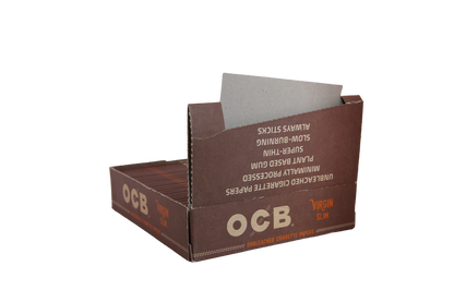 OCB Virgin Papers - King Size Slim / Box of 24