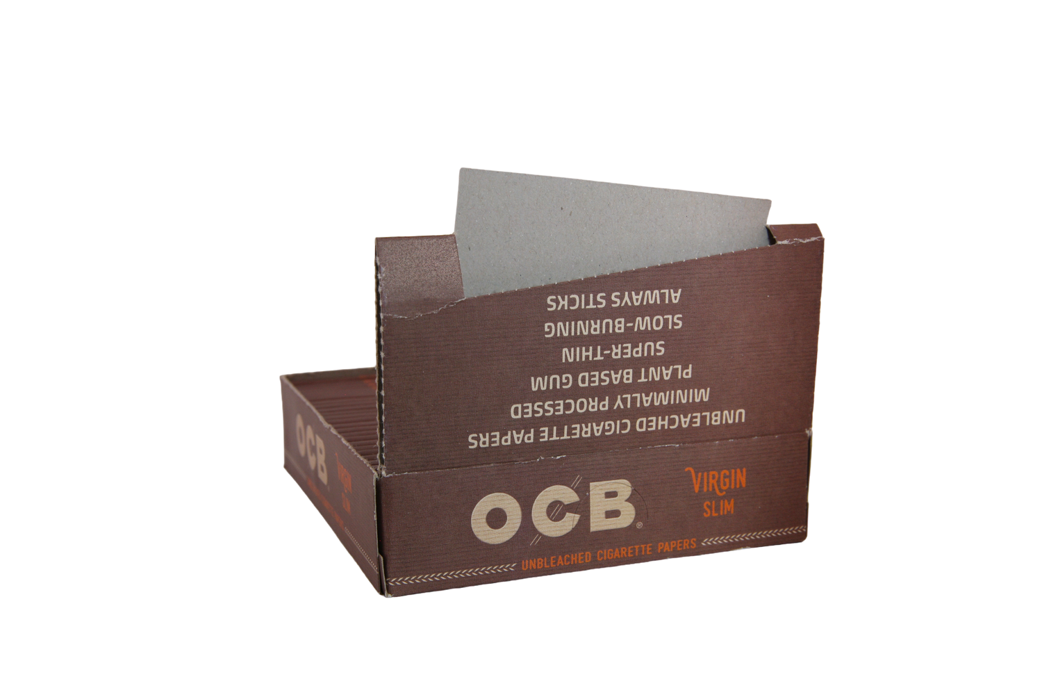 OCB Virgin Papers - King Size Slim / Box of 24