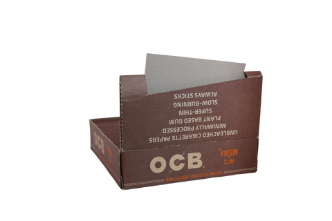 OCB Virgin Papers - King Size Slim / Box of 24