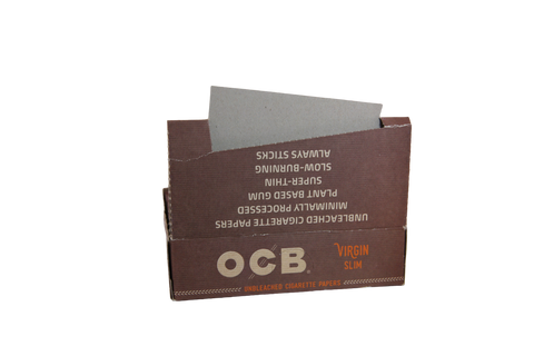 OCB Virgin Papers - King Size Slim / Box of 24