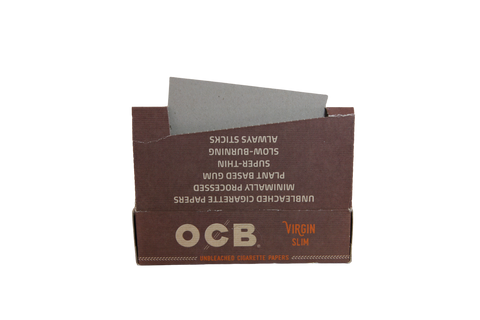 OCB Virgin Papers - King Size Slim / Box of 24